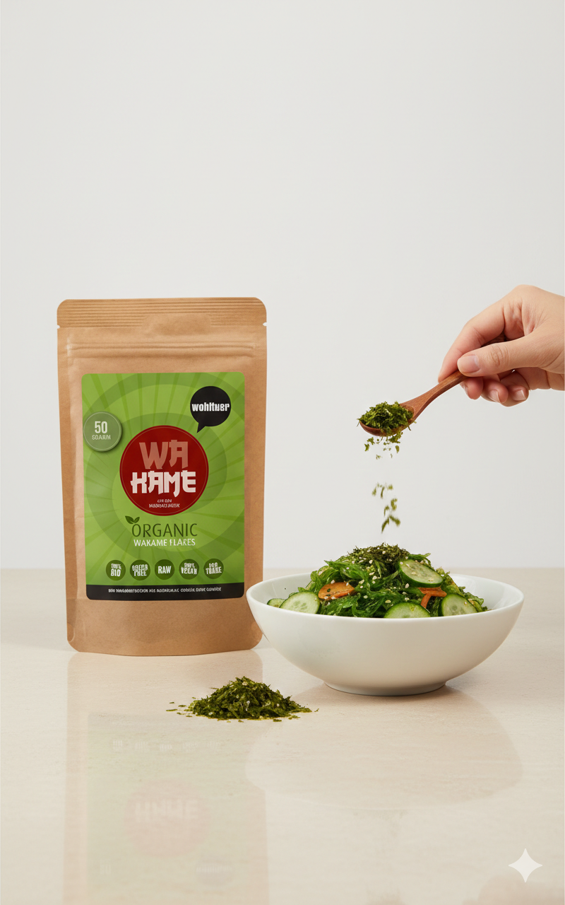 Wohltuer Bio Wakame Flocken Rohkost 50g