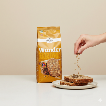 Bauckhof Wunderbrød gold 600g - fit and life shop