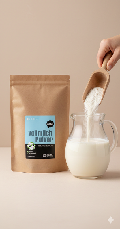 Wohltuer Bio Vollmilchpulver - gut löslich - 500g
