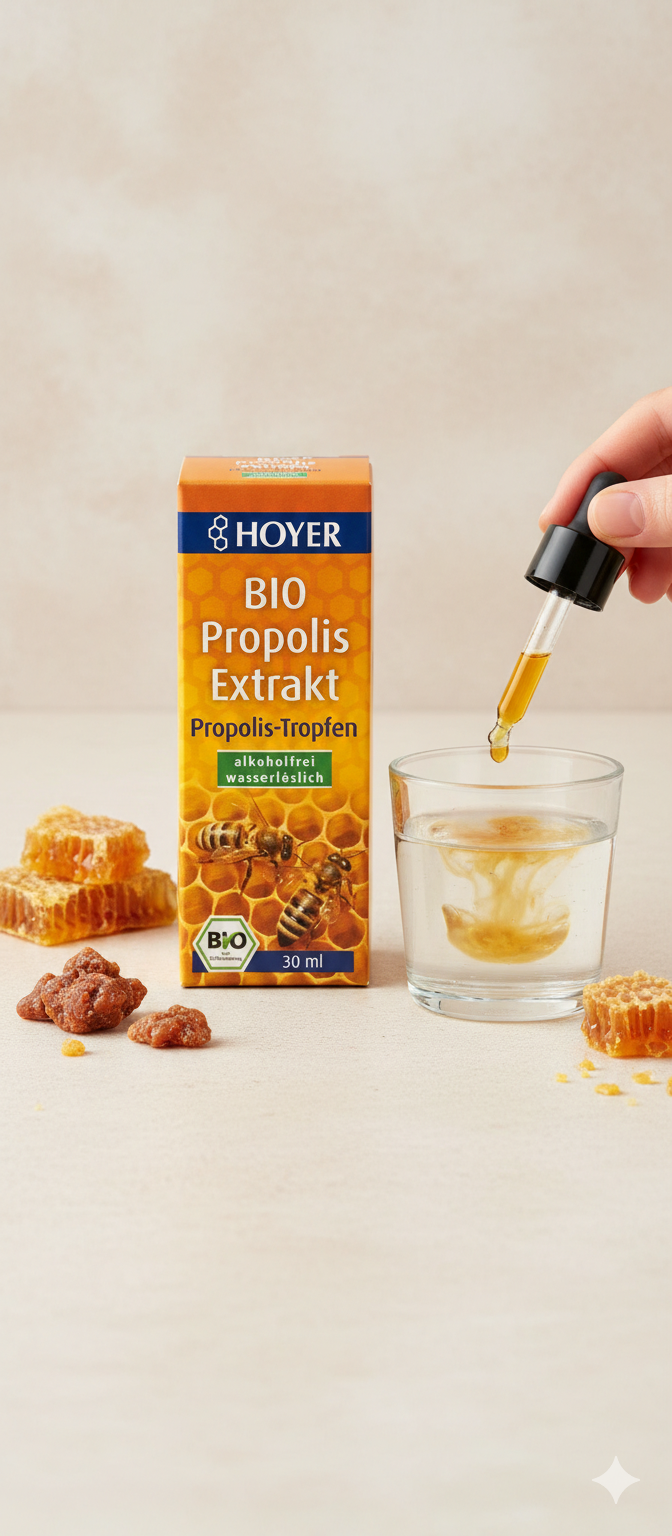 HOYER Propolis Tropfen Bio(6x30ml) - fit and life shop