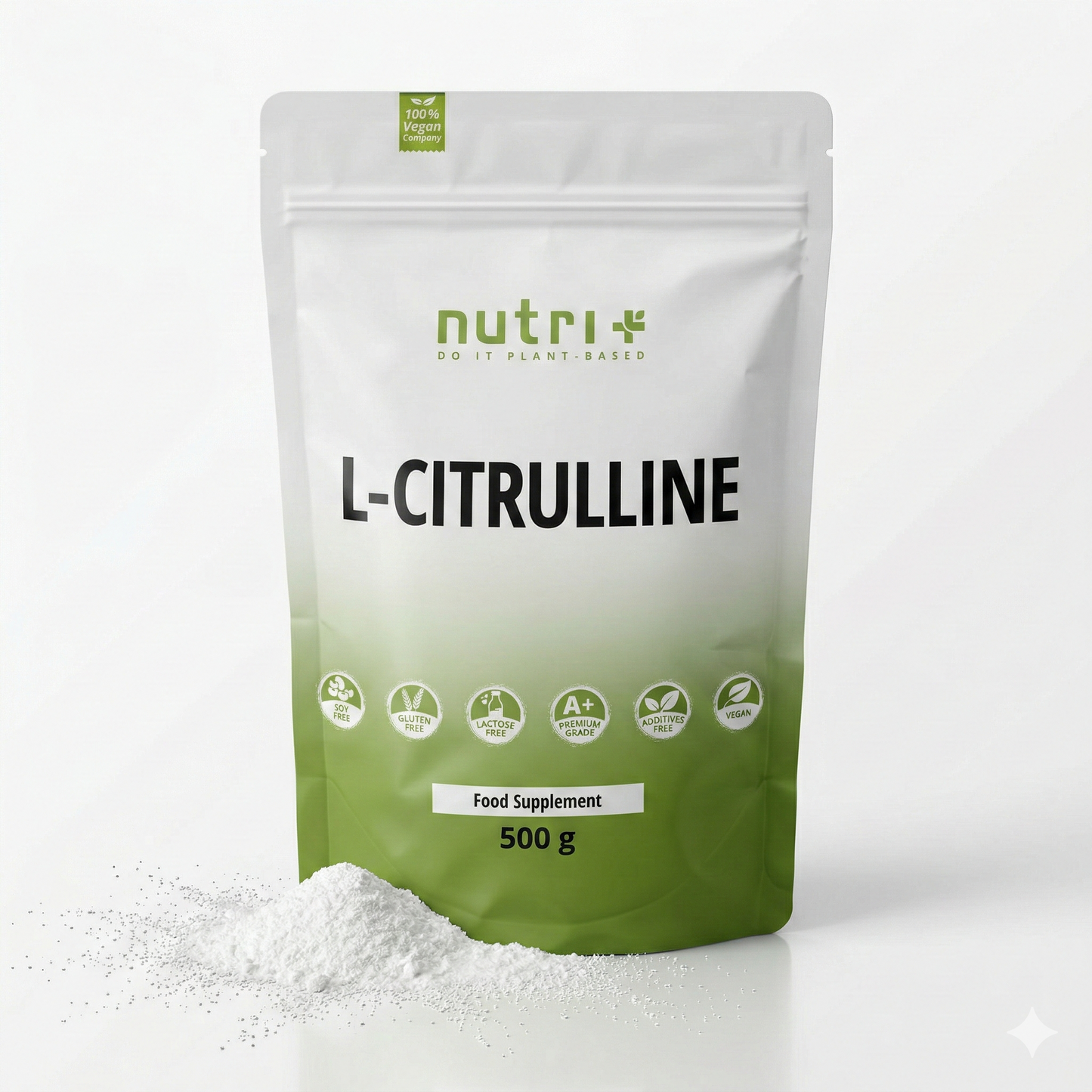 Nutri+ L-CITRULLIN MALAT Pulver (500g) - fit and life shop