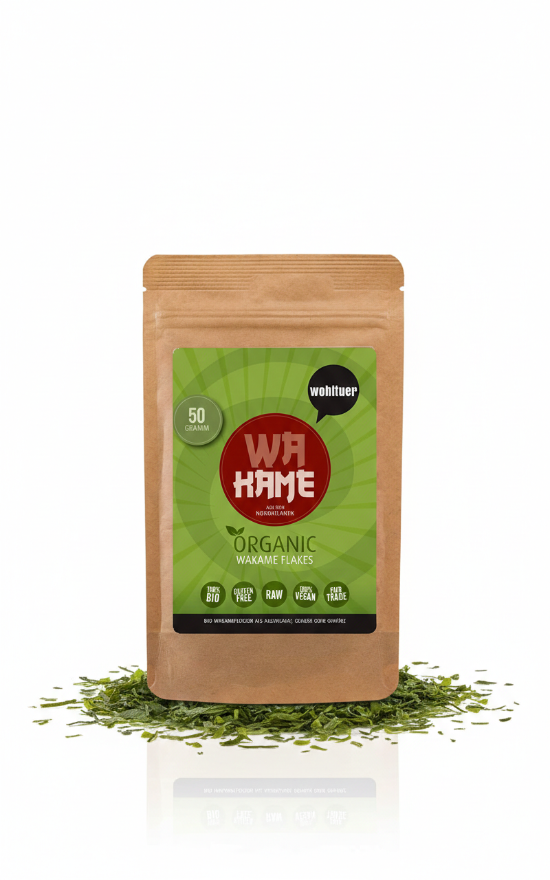 Wohltuer Bio Wakame Flocken Rohkost 50g