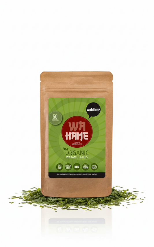 Wohltuer Bio Wakame Flocken Rohkost 50g