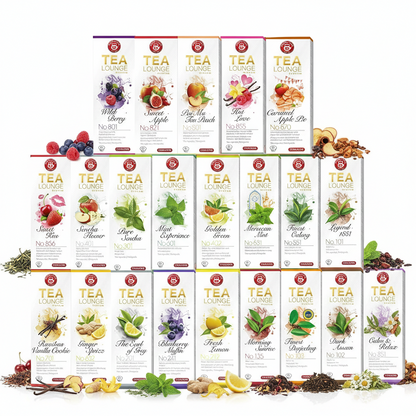 Teekanne Teelounge - 3er Pack - verschiedene Sorten (3x8) Kapseln