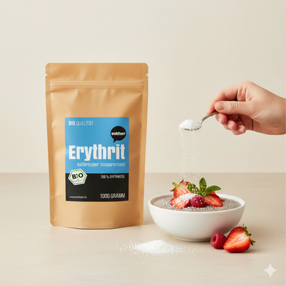 Wohltuer Bio Erythrit Süßmittel  - 1000g