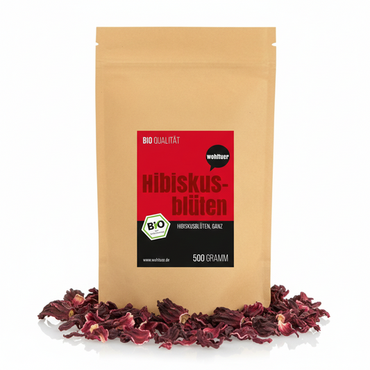 Wohltuer Bio Hibiskusblüten - 500g