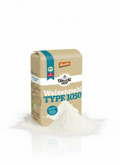 Bauckhof Bio Weizenmehl Typ 1050, 1kg - fit and life shop