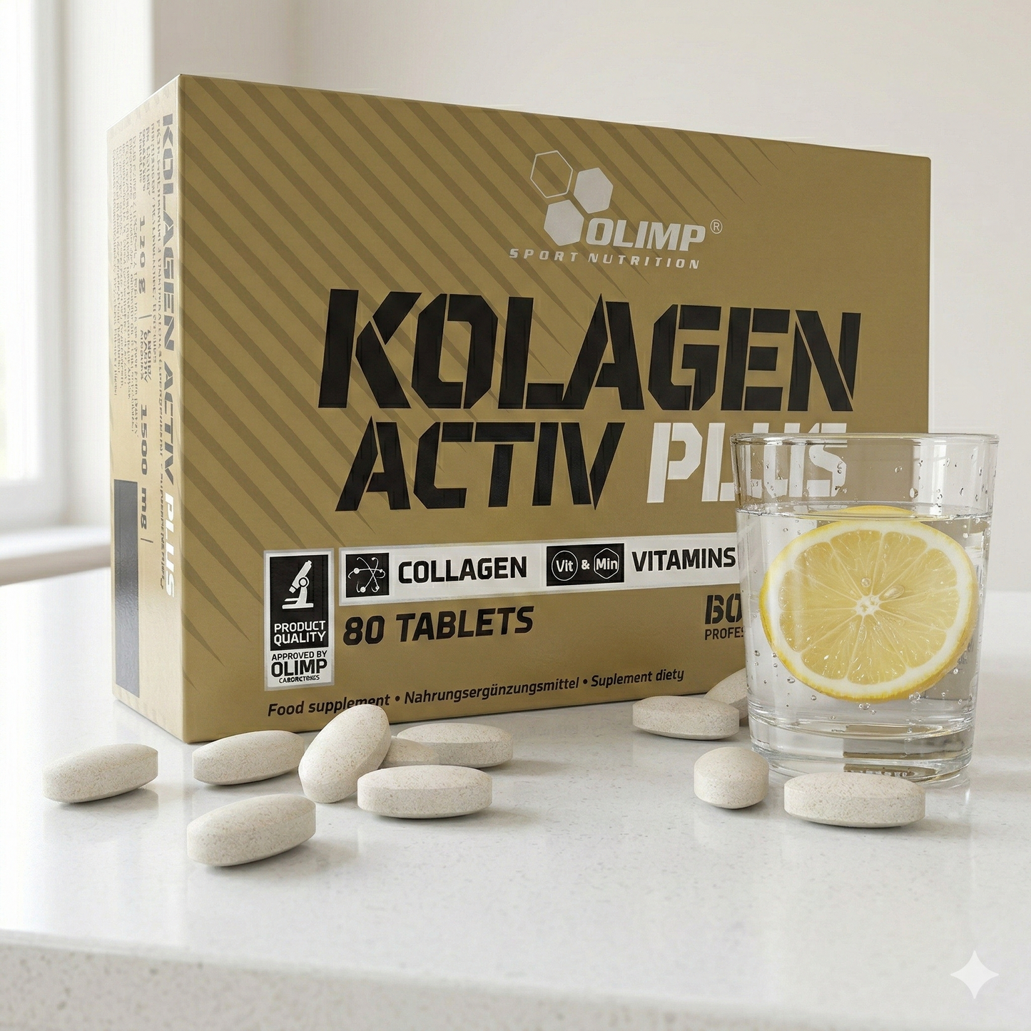 Olimp Kolagen Activ Plus - 80 Tabletten pro Packung