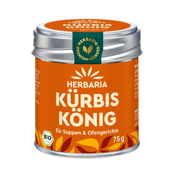 Herbaria Kürbiskönig bio 75g M-Dose