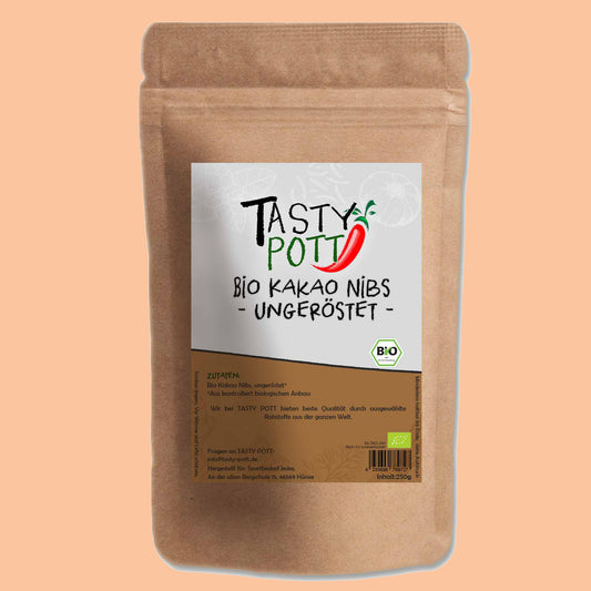 Tasty Pott Bio Kakaonibs 1kg - fit and life shop