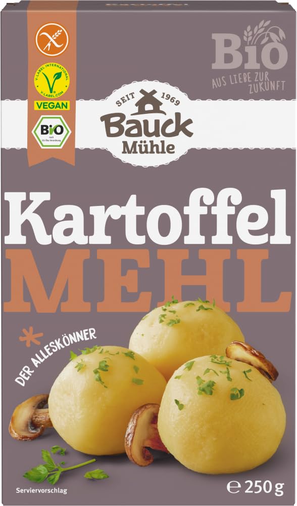 Bauckhof Bio Kartoffelmehl (Stärke) glutenfrei 6x 250g