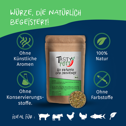 Tasty Pott Bio Kräuter der Provence - 55g Dose