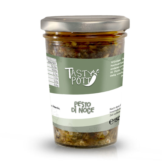 Pesto di Noce - mit Walnuss & Parmesan 150g Glas Tasty Pott