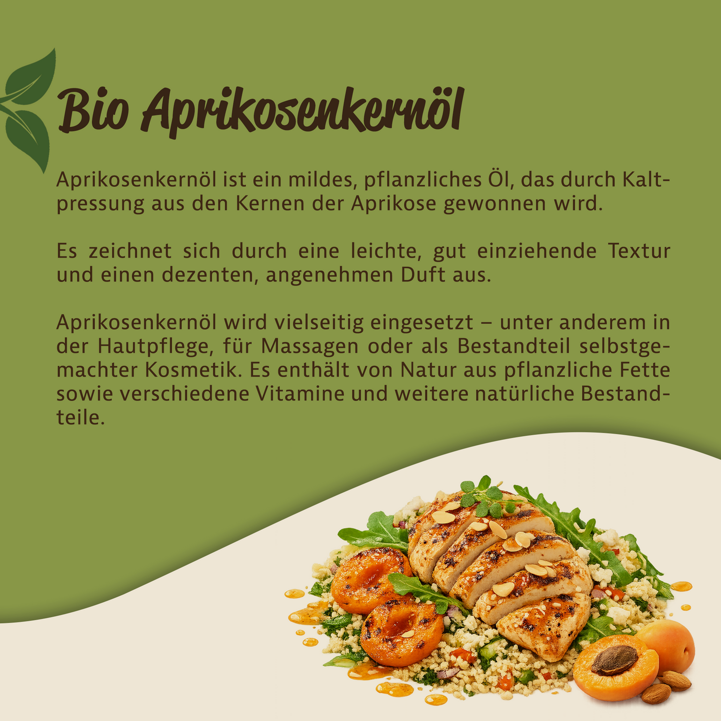 Mynatura Aprikosenkernöl - 250ml