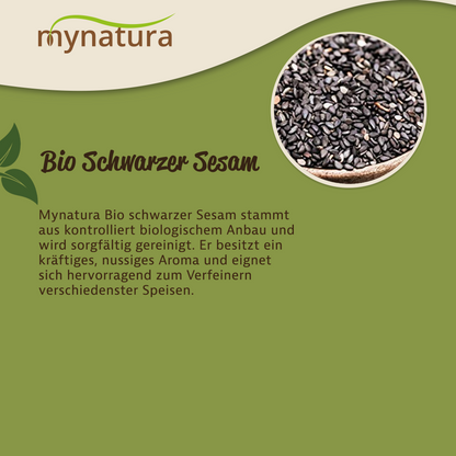 Mynatura Bio Schwarzer Sesam  – (1000g)