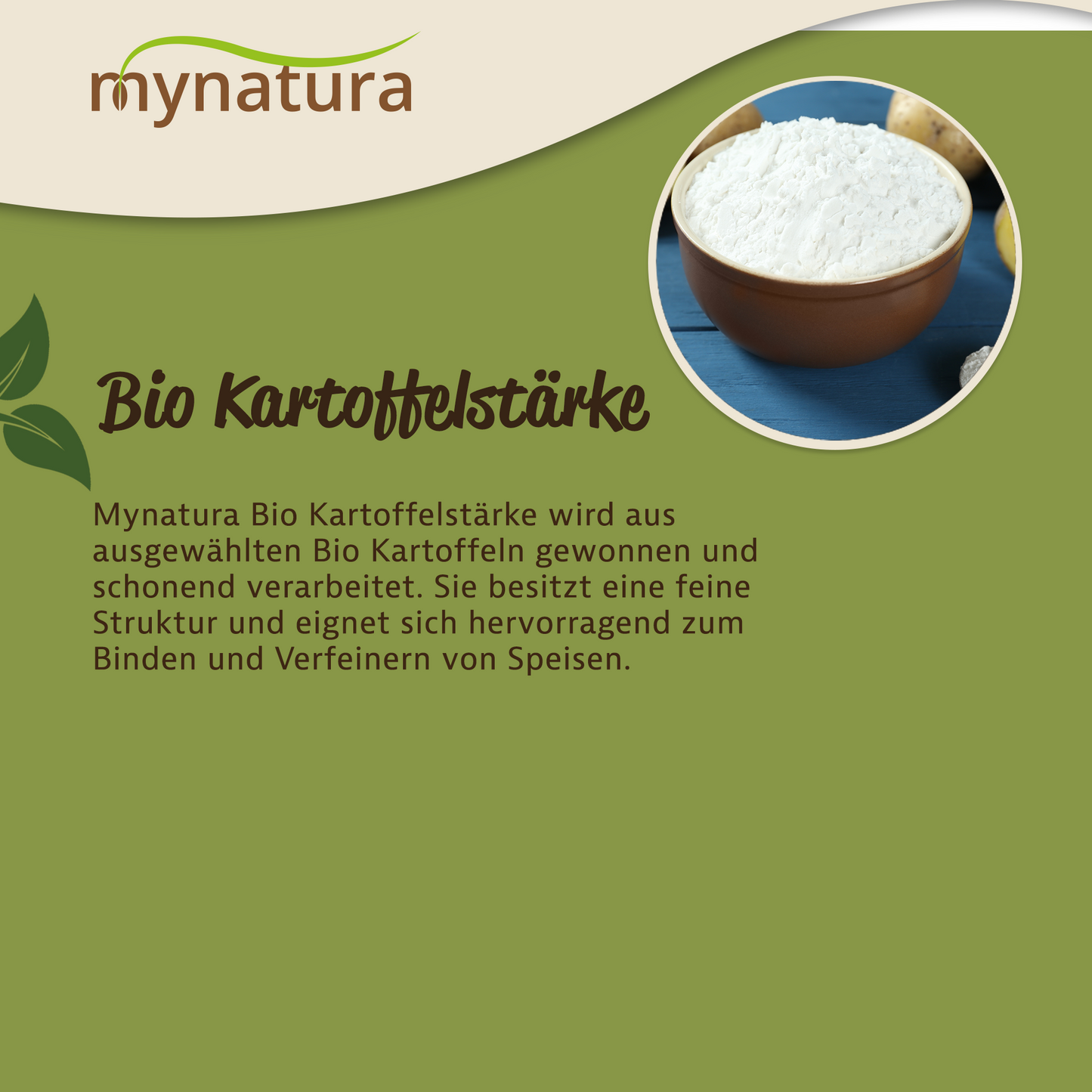 Mynatura Bio Kartoffelstärke - in verschiedenen Größen