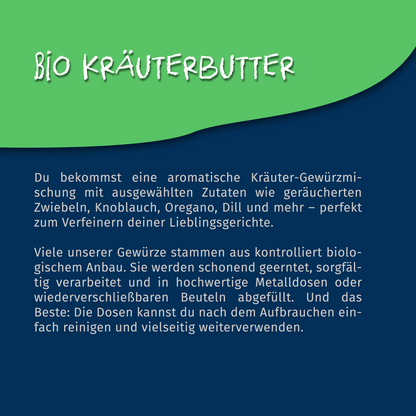 Tasty Pott Bio Kräuterbutter Mix - im Beutel