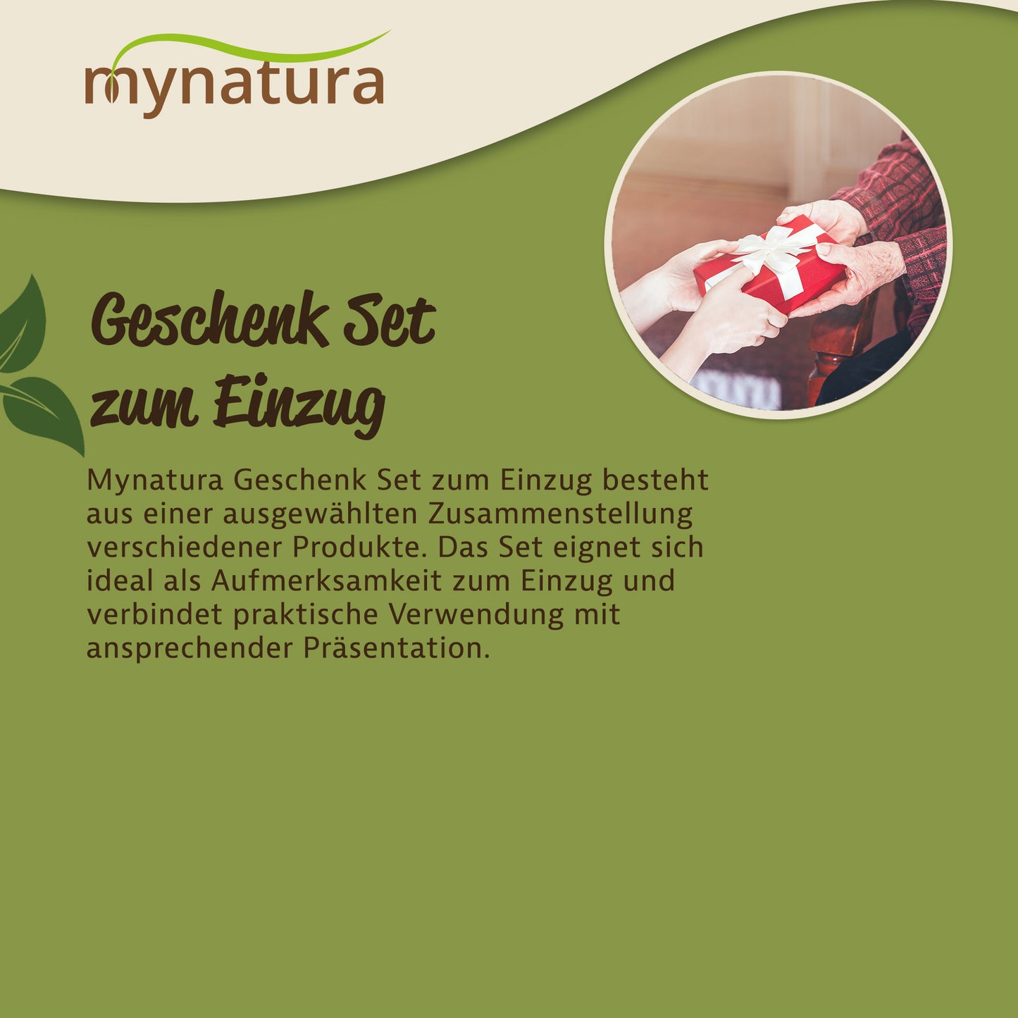 Mynatura Geschenk Set zum Einzug – Brot und Salz + Karte Alles Gute