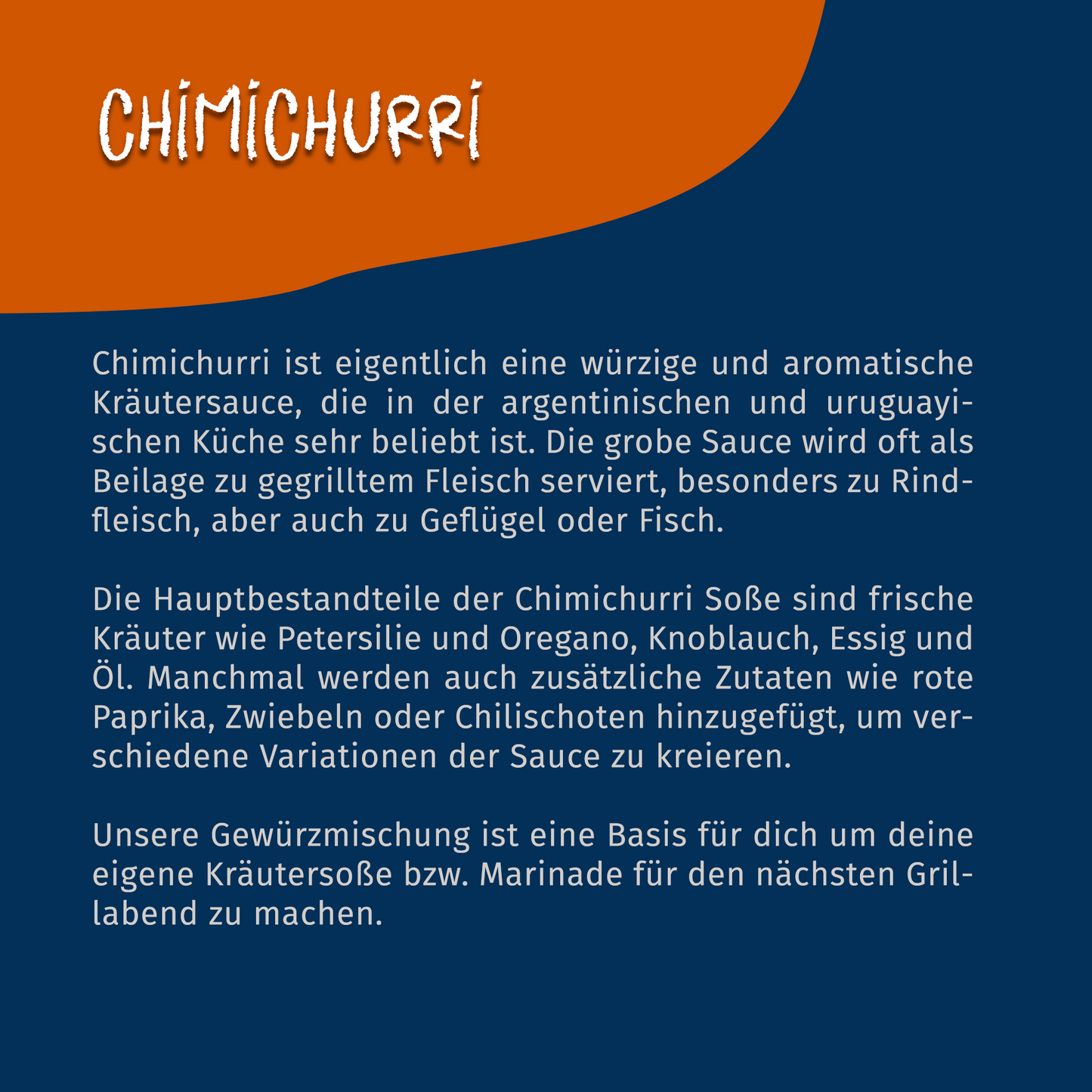 Tasty Pott Chimichuri Gewürzmischung - im Beutel