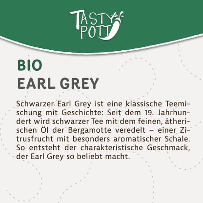 Tasty Pott Bio Earl Grey Tee - im Beutel