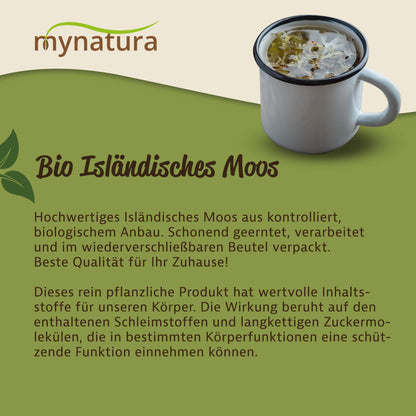 Mynatura Bio Isländisches Moos getrocknet – in verschiedenen Größen
