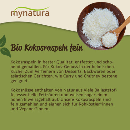 Mynatura Bio Kokosraspeln - 1000g
