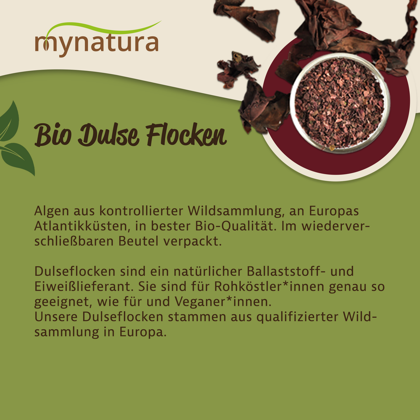 Mynatura Bio Dulseflocken – 100g