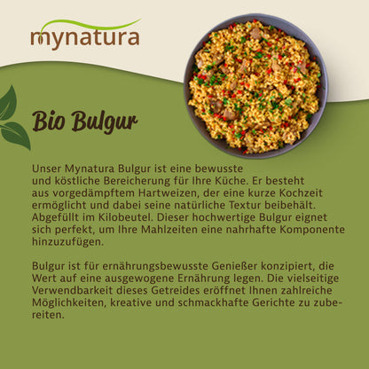 Mynatura Bio Bulgur – 1000g Beutel