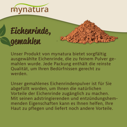 Mynatura Eichenrinde gemahlen – in verschiedenen Größen