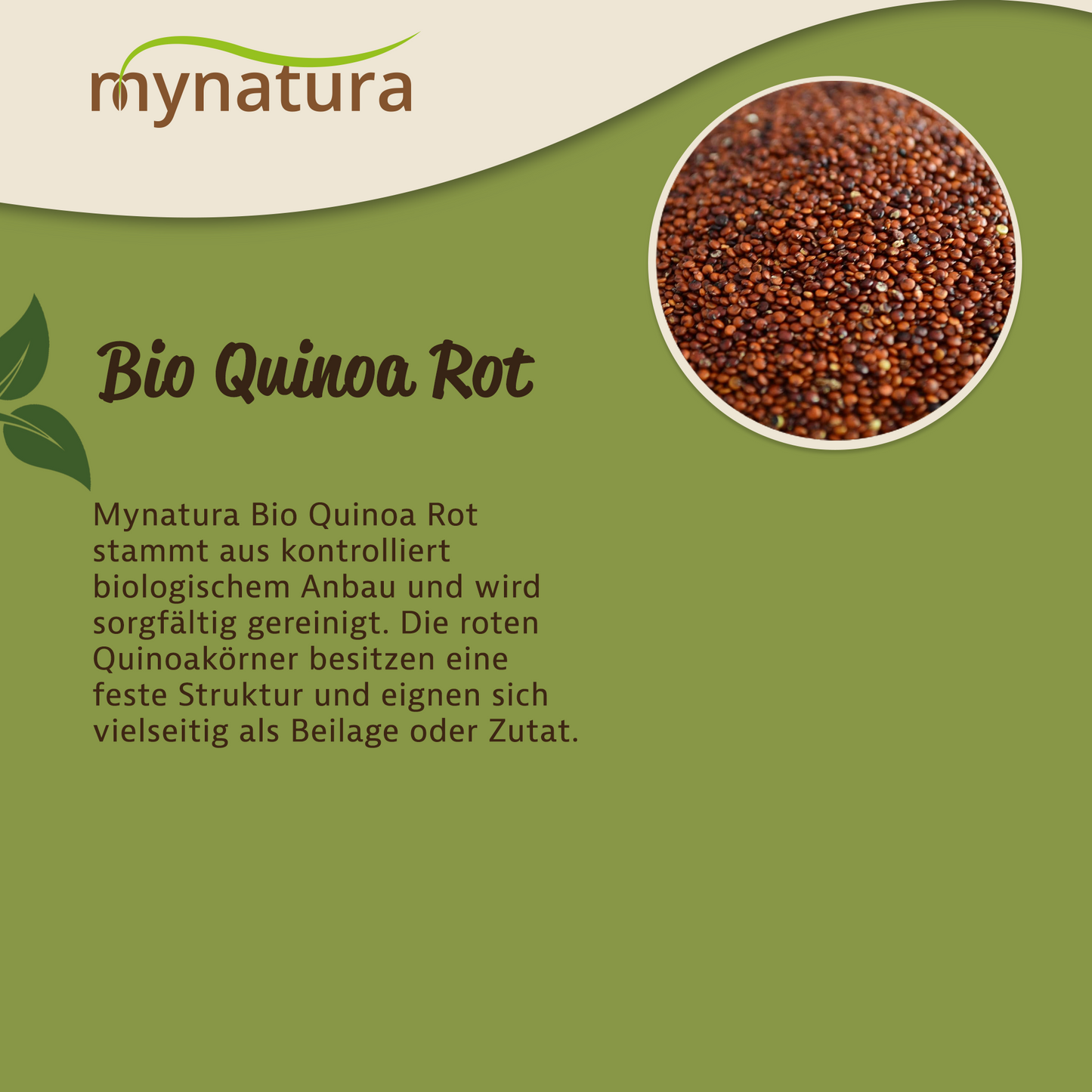 Mynatura Rotes Bio Quinoa 2kg
