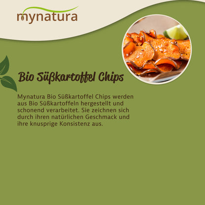 Mynatura Bio Süßkartoffelchips – im Beutel 200g