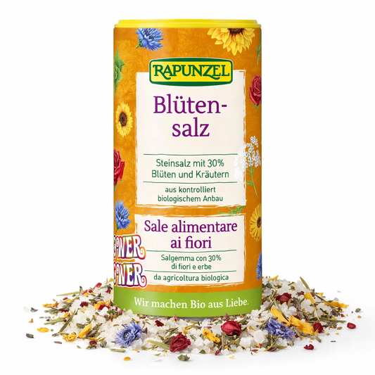 Rapunzel Blüten-Kräutersalz "Flower Power" (90g) - fit and life shop