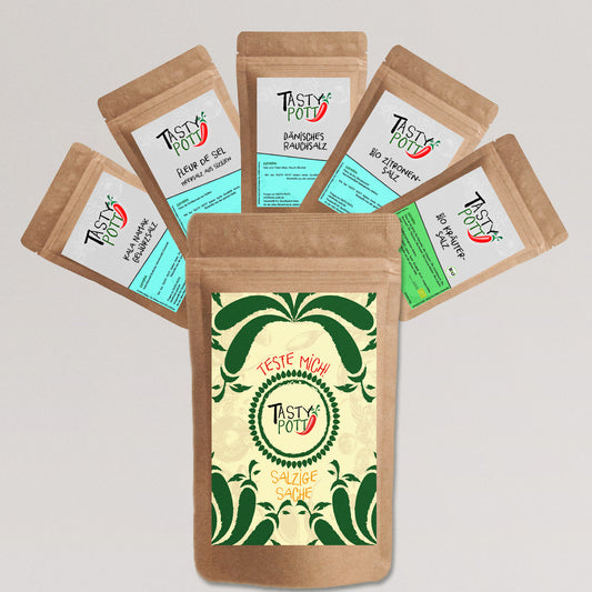 Tasty Pott Probensets 5x30g "Salzige Sache" | Tasty Pott - fit and life shop