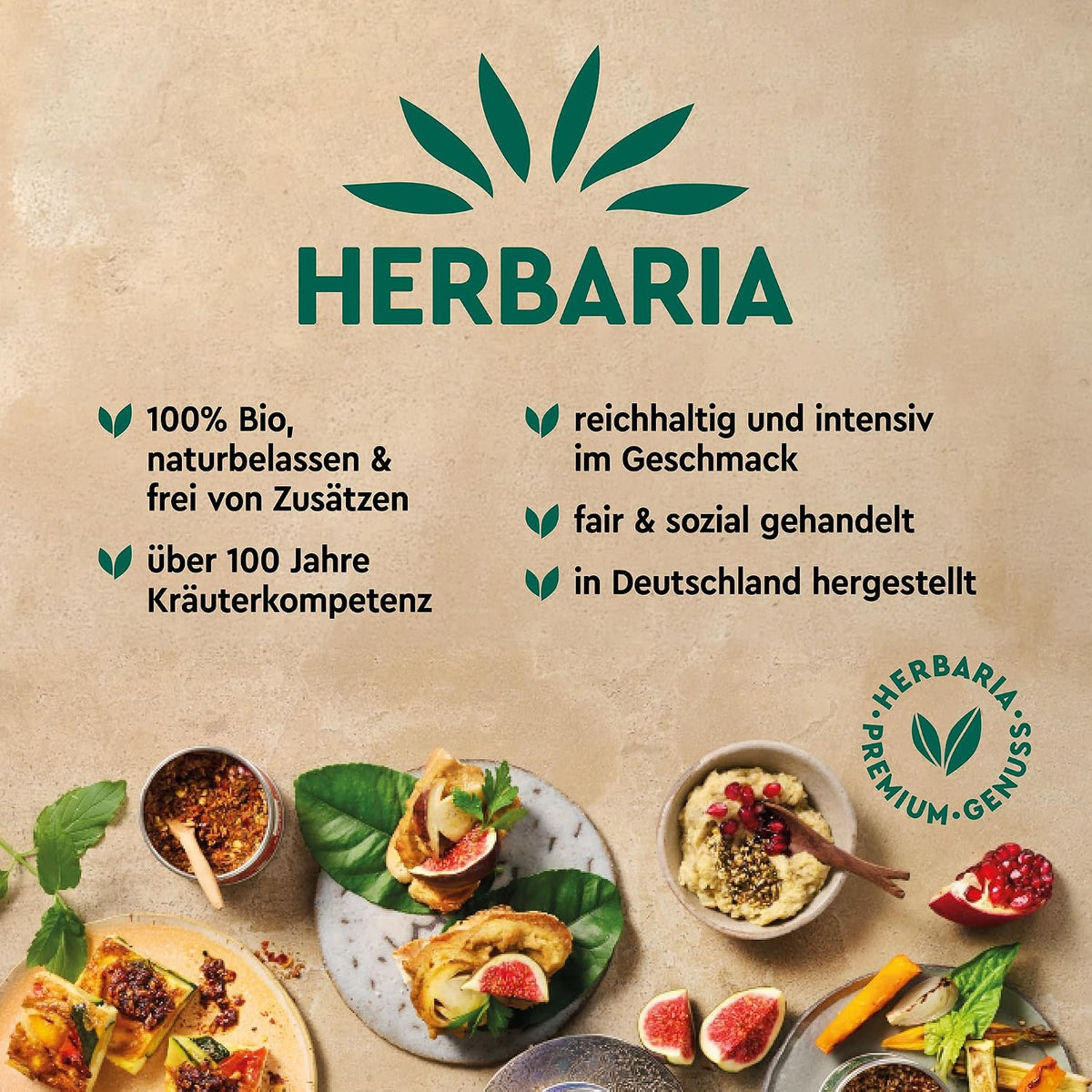 Herbaria Bio Tajine Marrakesch Marokkanische Mischung 90 g