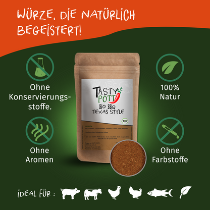 Tasty Pott Texas Style BBQ Gewürz - 100g