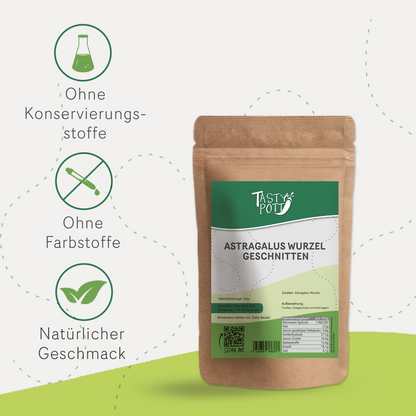 Tasty Pott Astragalus Wurzel geschnitten - im Beutel