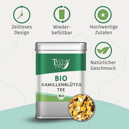 Tasty Pott Bio Kamillenblüten Tee - 20g