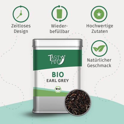Tasty Pott Bio Earl Grey Tee - im Beutel