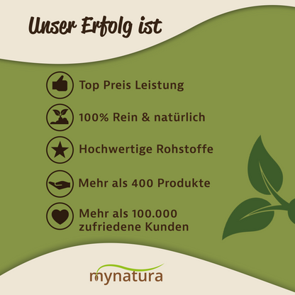 Mynatura Bio Hanfsamen ungeschält – natürliche Eiweißquelle (1kg)