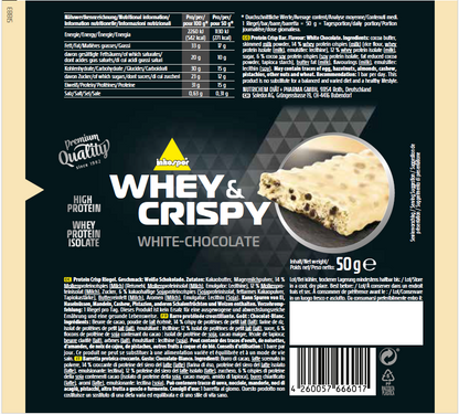 Inko X-Treme Whey & Crispy Box 24x 50g Riegel