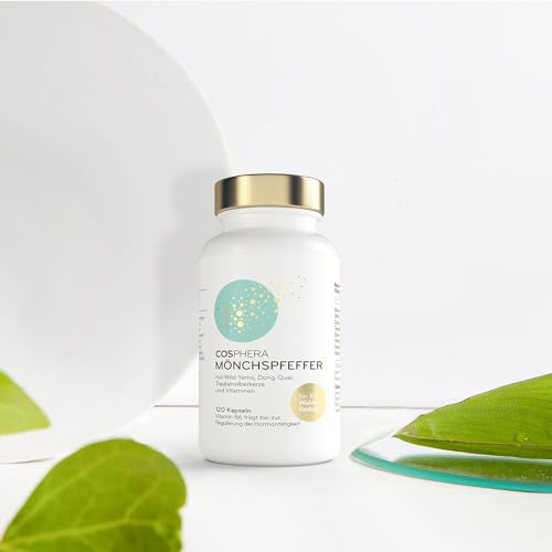 COSPHERA® Mönchspfeffer Komplex 100 mg – Produktdose mit 120 Kapseln

