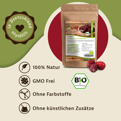 Mynatura Amerikanische Cranberrys - 1000g
