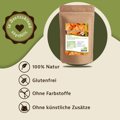 Mynatura Bio Süßkartoffelchips – im Beutel 200g