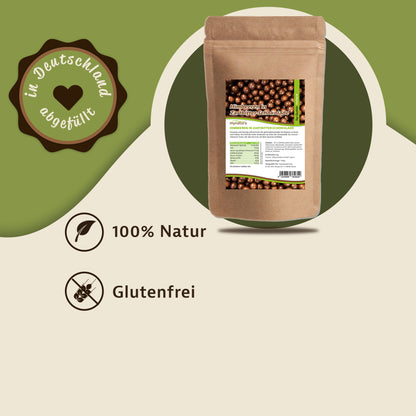 Mynatura gefriergetrocknete Himbeeren in Zartbitterschokolade – 1kg