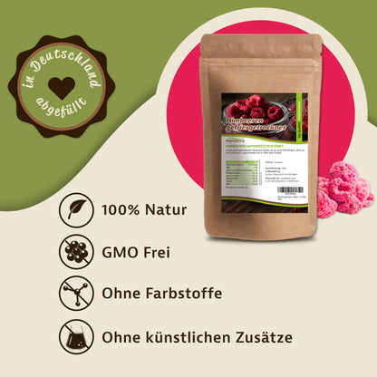 Mynatura Gefriergetrocknete Himbeeren – 500g