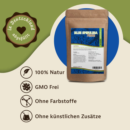 Mynatura Blaues Spirulina – (30g)