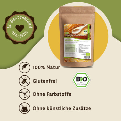 Mynatura Bio Maisgrieß - Polenta -   in verschiedenen Größen