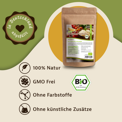 Mynatura Bio Vollkorn Couscous 1kg Beutel