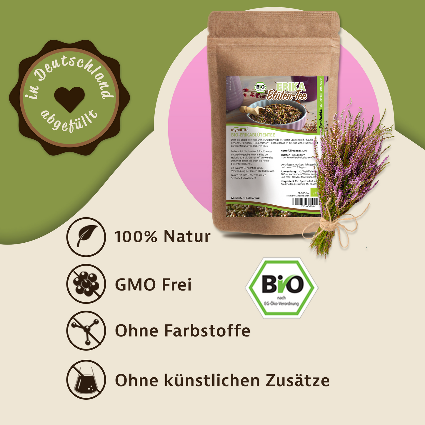 Mynatura Bio Erikablütentee (300g)