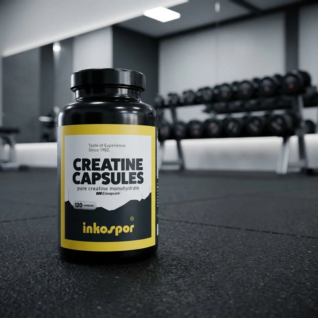 Inko X-treme Creatine Kapseln – 120 Kapseln Dose - Creapure Kreatin, vegan, leicht dosierbar